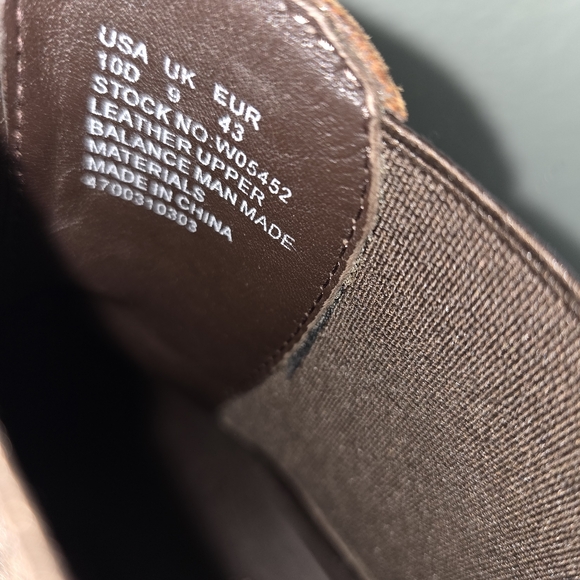 Wolverine MONTAGUE CHELSEA BOOT BROWN Men's Size 10D - Picture 4 of 8